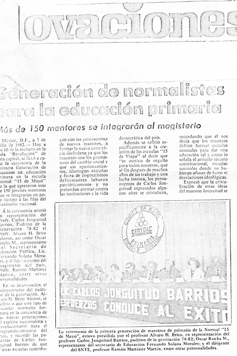 Escuela Normal 15 de Mayo